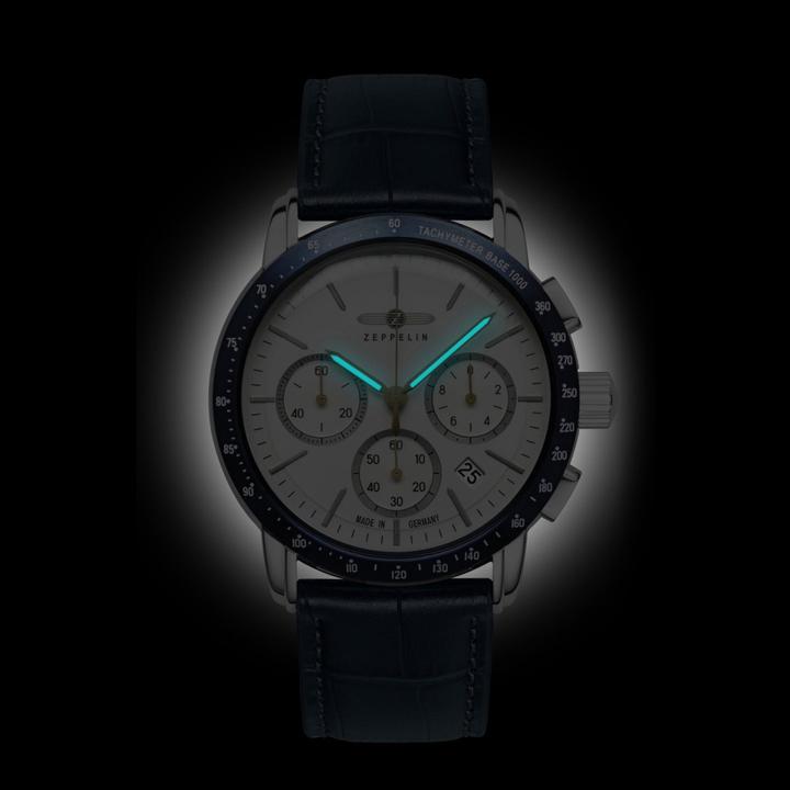 Produktbild Zeppelin New York 88781 Uhr Quarz 42mm (Chronograph, Analoguhr, 42 mm)