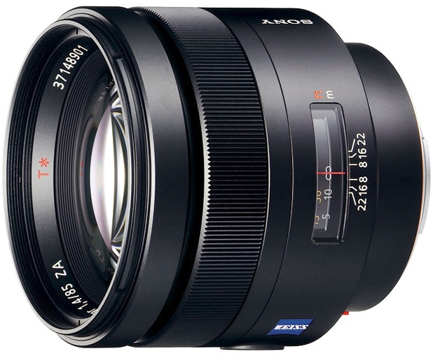Produktbild Sony 85mm f/1.4 ZA Zeiss Planar T*, Full Frame A-Mount (Sony A, Vollformat)