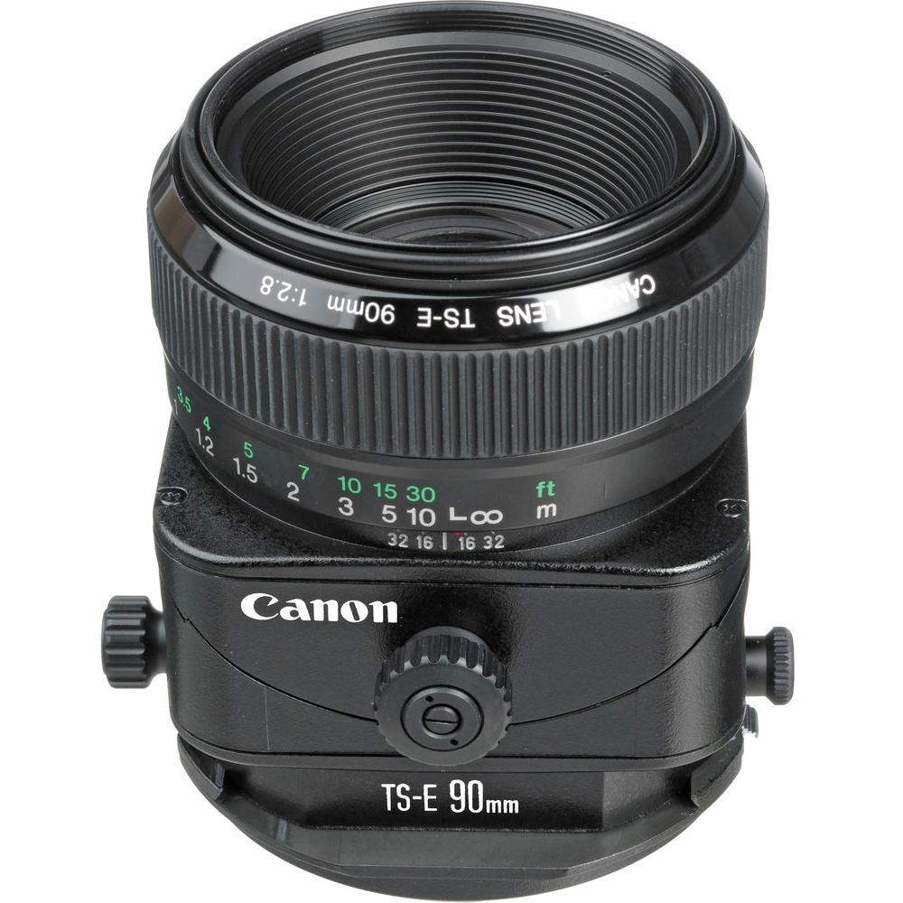 Canon TS-E 90mm f/2.8 - Import (Canon EF, Vollformat), Objektiv, Schwarz