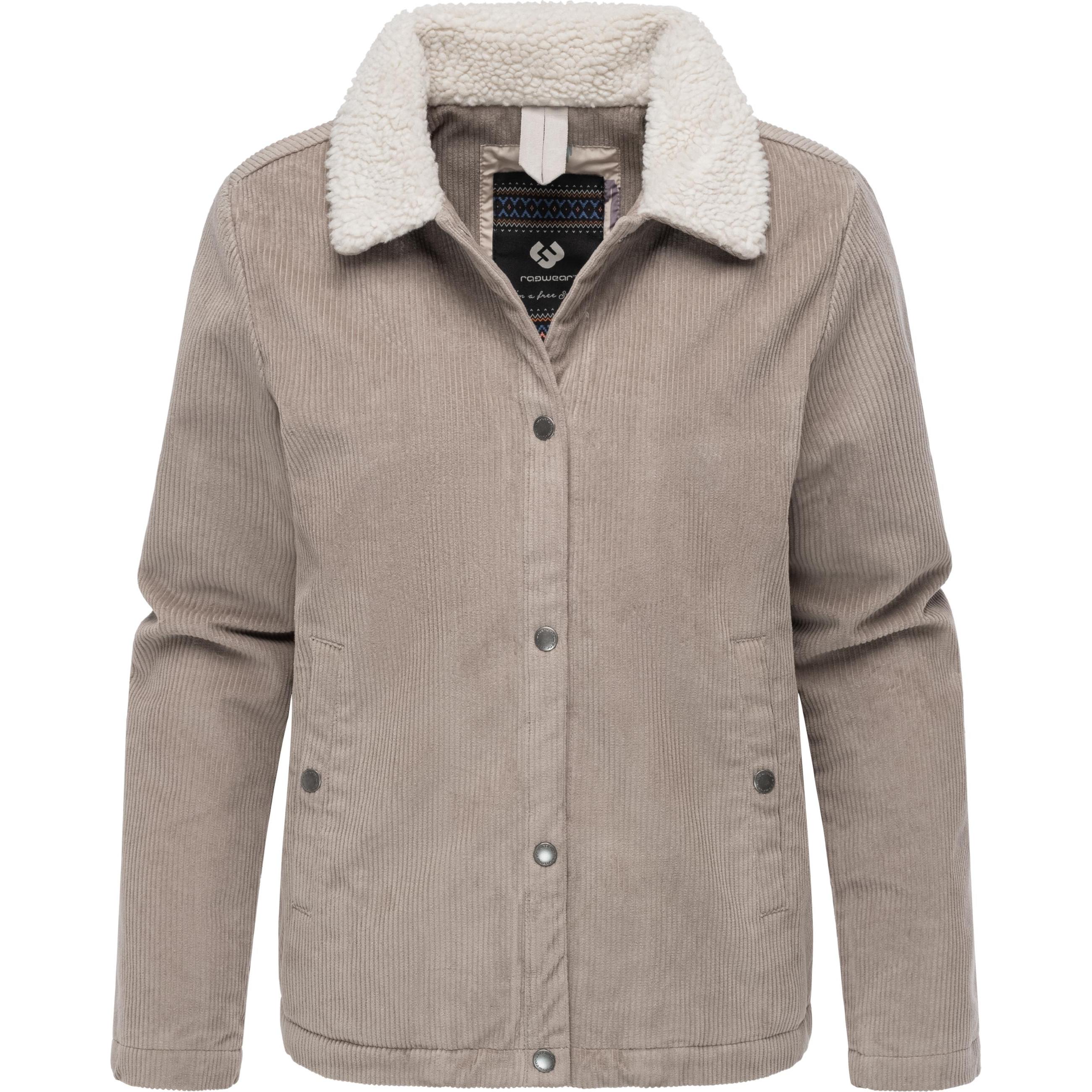 Ragwear, Damen, Jacke, Walinea Corduroy (XXL), Beige, XXL