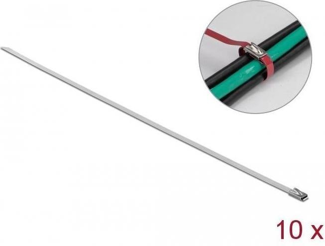 Immagine prodotto Delock Fascetta 50cm (confezione da 10) (Fascette in plastica, 500 mm, 10 pz.)
