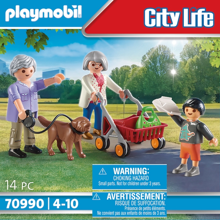 Image du produit Playmobil Grands-parents avec petits-enfants (70990, Playmobil City Life)