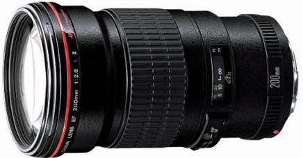 Actual product image Canon EF 200mm f/2.8L II USM - Switzerland Product (Canon EF, full size)
