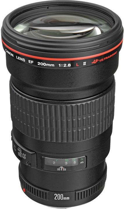 Actual product image Canon EF 200mm f/2.8L II USM - Switzerland Product (Canon EF, full size)