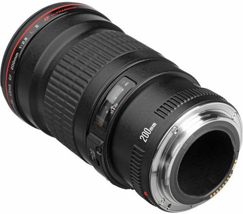 Actual product image Canon EF 200mm f/2.8L II USM - Switzerland Product (Canon EF, full size)