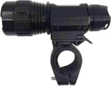 Actual product image LuceQuadra CFG EL097 Flashlight Black LED Bicycle Light (180 lm)