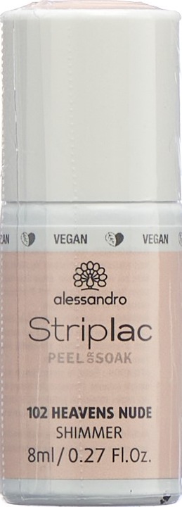 Actual product image Alessandro Striplac Peel or Soak (Heavens Nude, Colour paint)