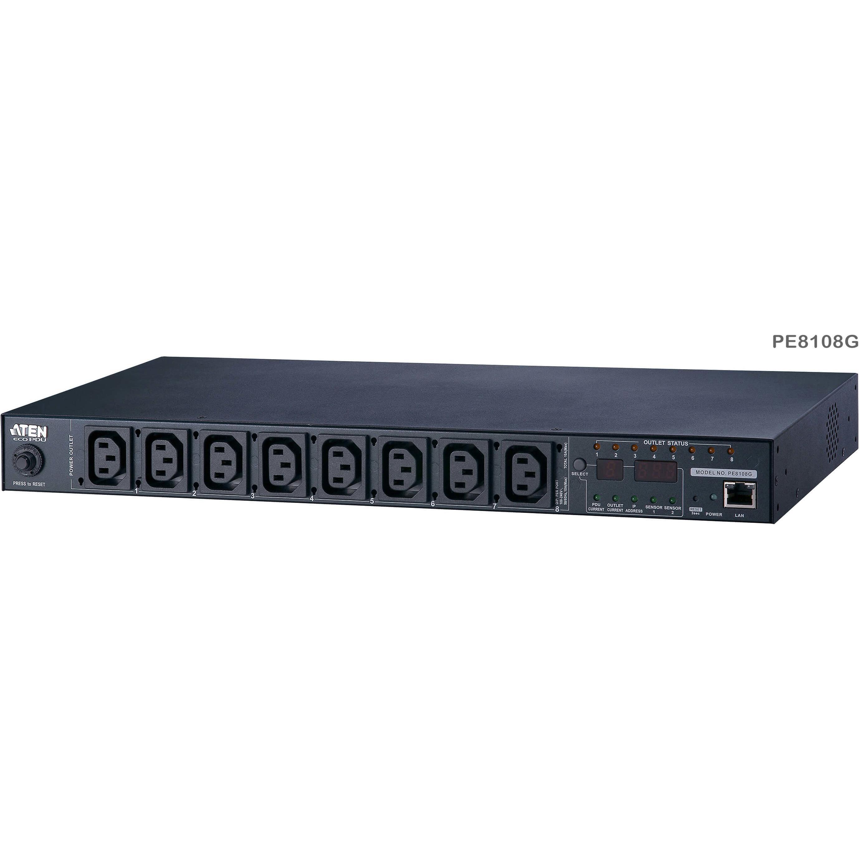 Aten PE8108 Stromverteilungseinheit (Rack, USV Zubehör