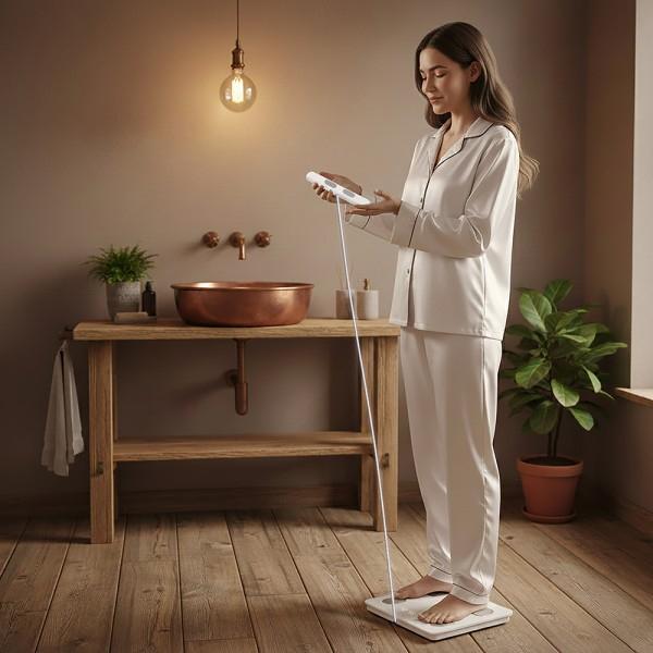 Actual product image Livoo Connected impedancemeter scale (180 kg)