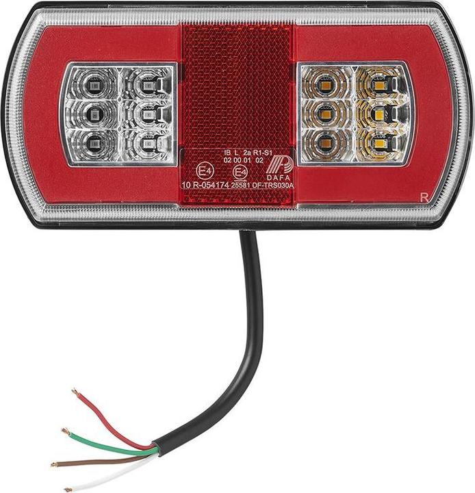 Actual product image ProPlus Rear light 5 functions 225 x 105 mm 43LED right