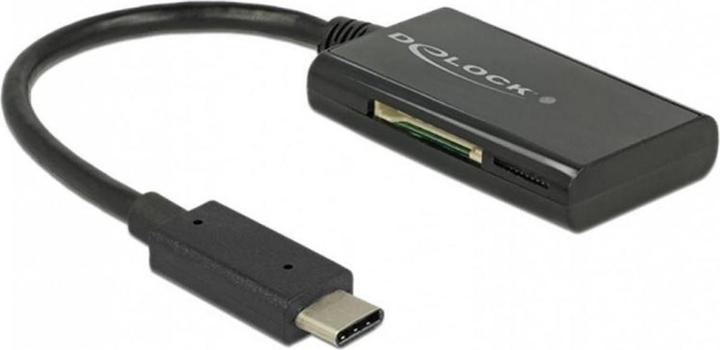 Delock USB 3.1, USB Type-C 4 slots, zwart (USB-C)
