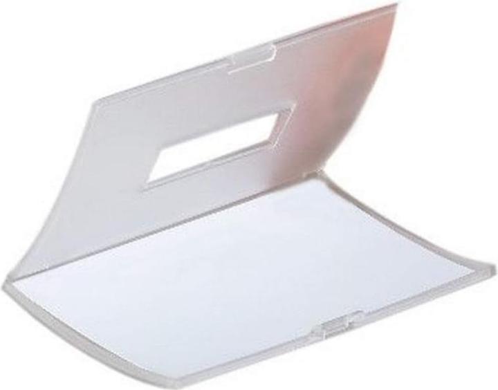 Actual product image Durable Click Fold name tag with magnet