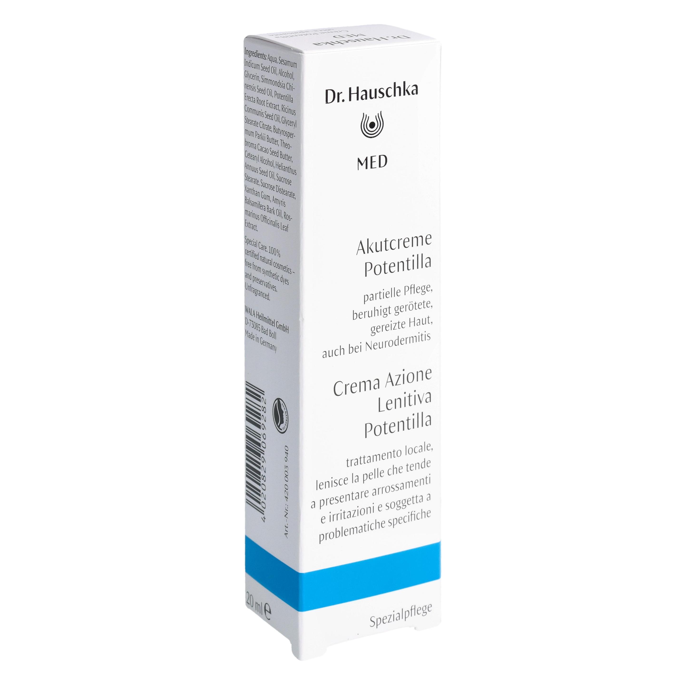 Dr. Hauschka, Gezichtscrème, Med Potentilla (20 ml, 24h Crème)