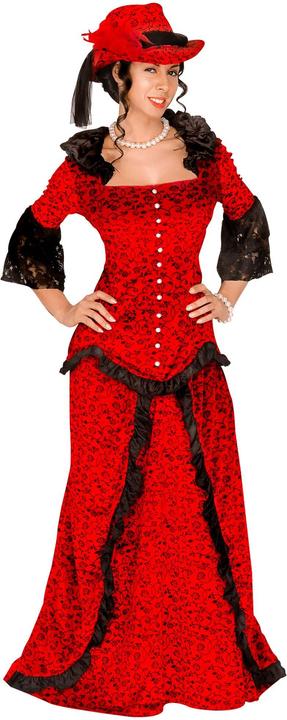 Actual product image Widmann Adult costume western lady red size S (S)