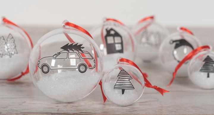 Produktbild Heyda Rubbel-Sticker "Xmas", schwarz