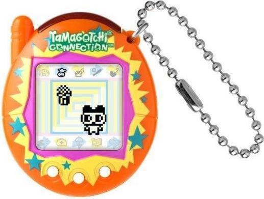 Bandai Tamagotchi Connection - Orange Burst (French, English)