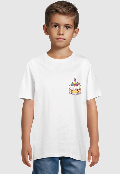 Produktbild Merchcode Kids Unicorn Flavor - Basic T-Shirt - 185157 (122, 128)