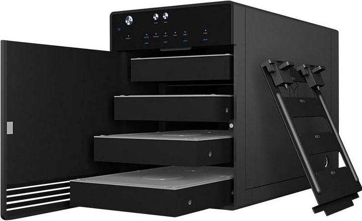 Image du produit Icy Box Boîtier pour 4x HDD/SSD,IB-3740-C31 (2.5", 3.5")