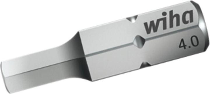 Actual product image Wiha Bit Standard 25 mm Hexagon 1/4" (01704) 2,5 (Allen screw)