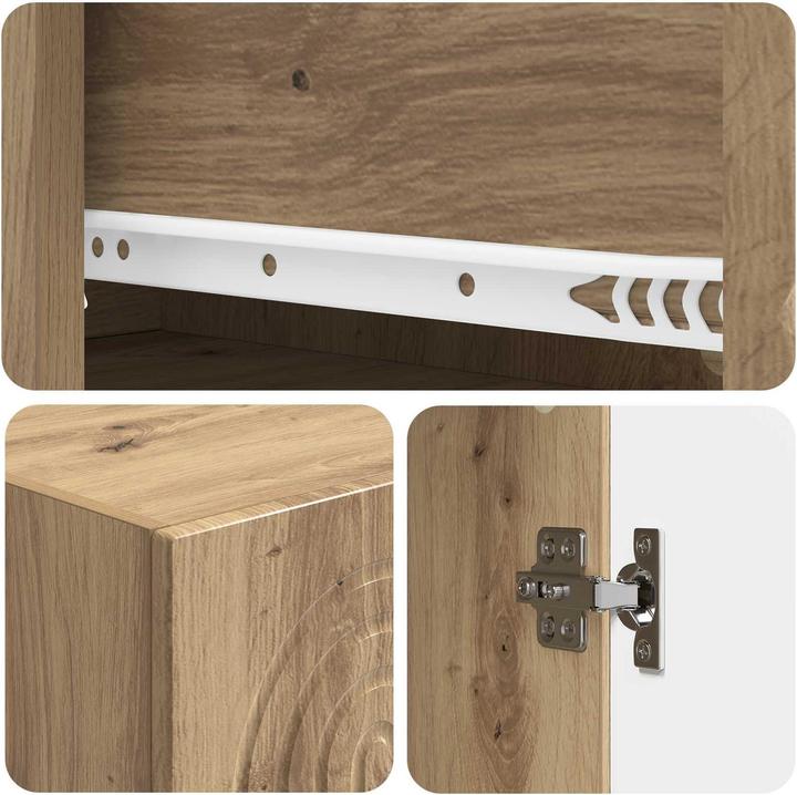 Produktbild vidaXL Möbelset (33 x 34.50 x 90 cm)