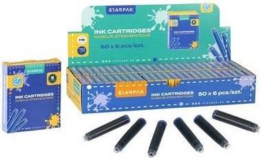 Produktbild Starpak Kurze blaue Stiftpatronen, 6 Stk (6 Stück)