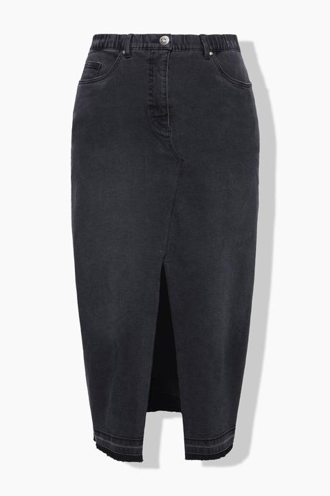 Actual product image Studio Untold Stonewash Denim Skirt (42)