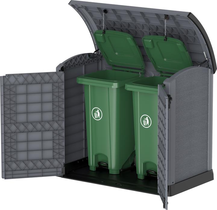 Produktbild Duramax StoreAway Mülltonnenbox Gartenhaus 1200L