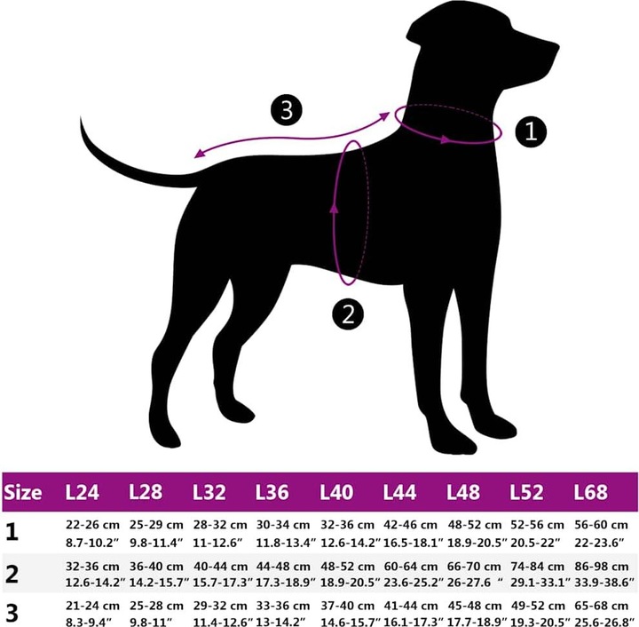 Immagine prodotto VidaXL Cappotto per cani con pettorina Impermeabile Riflettente (44, Cappotto per cani)