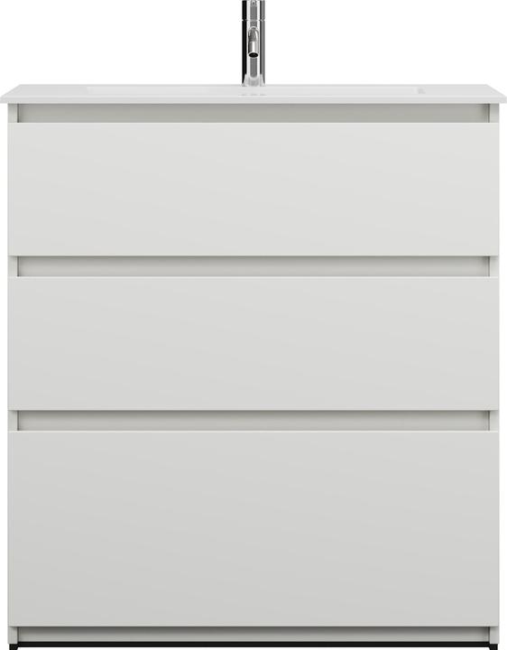 Bianco opaco con bordo laser