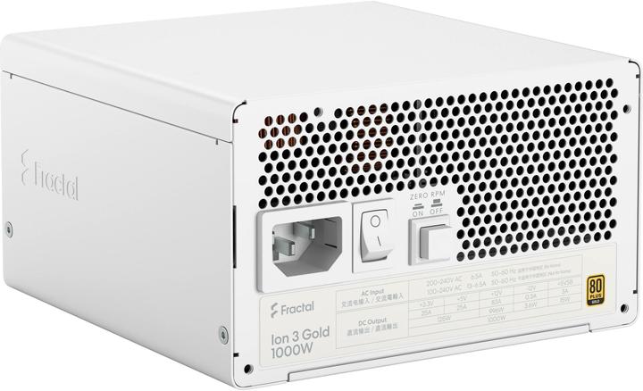 Productafbeelding Fractal ION Gold 1000W White (null Watt) (1000 W)