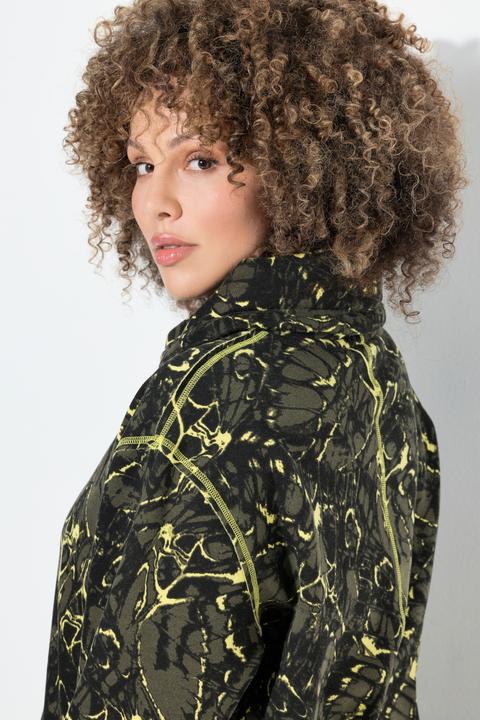 Produktbild Ulla Popken Sweatshirt, Schmetterlinge, Stehkragen, Langarm (46, 48)