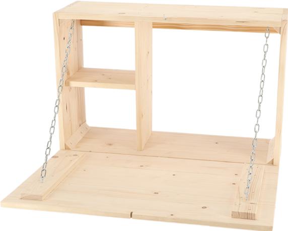 Actual product image Esschert Design Wandregal (58 x 56 x 38 cm)