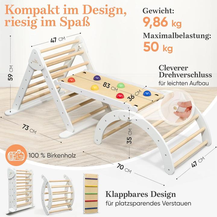 Produktbild Lululearn Kletterdreieck & Klettergerüst