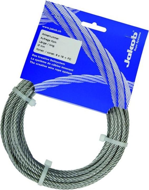 Actual product image Jakob Wire Ropes (20 m)