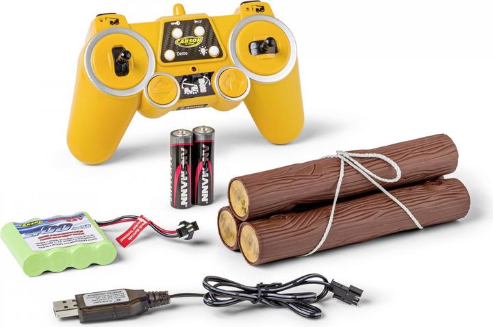 Productafbeelding Carson 1:20 MB Arocs Kraanvrachtwagen 100% RTR (RTR Gereed voor gebruik)