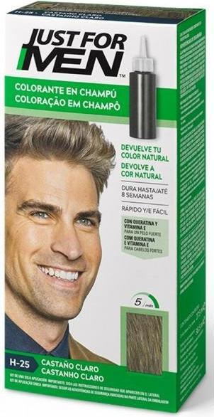 Produktbild Just For Men shampoo-in haircolor Light Brown 66ml (66 ml, Flüssiges Shampoo)