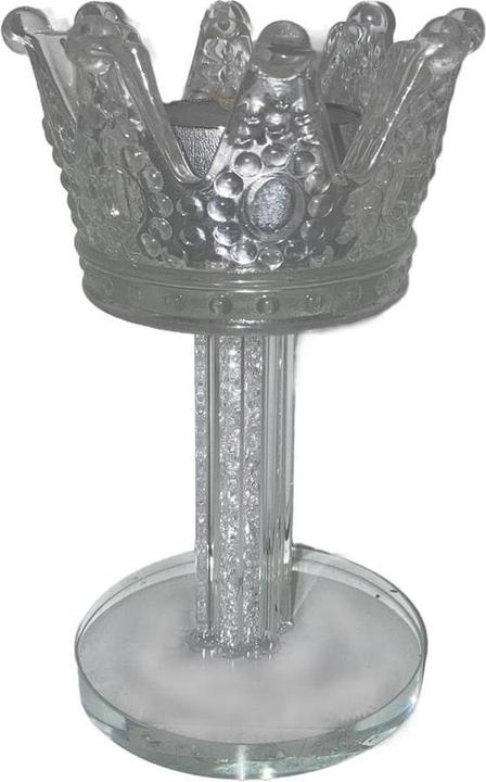 Actual product image GuGus Glass tealight holder crown