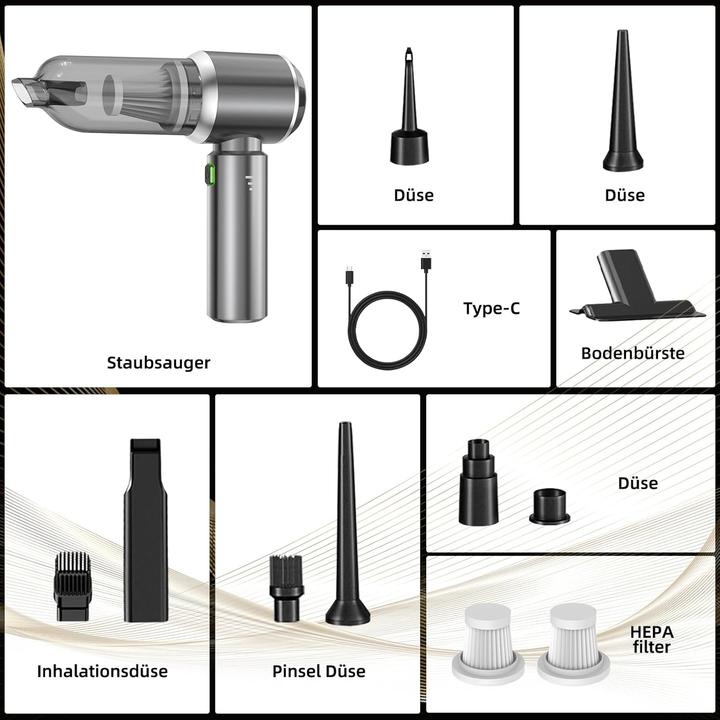 Actual product image NVKHG Akku Handstaubsauger