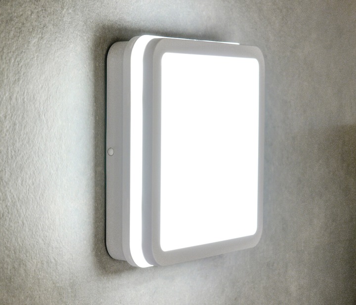 Productafbeelding Kanlux LED plafondlamp met bewegingsmelder BENO 24W NW-L-SE GR 1920lm 4000K IP54 33347 (1920 lm)