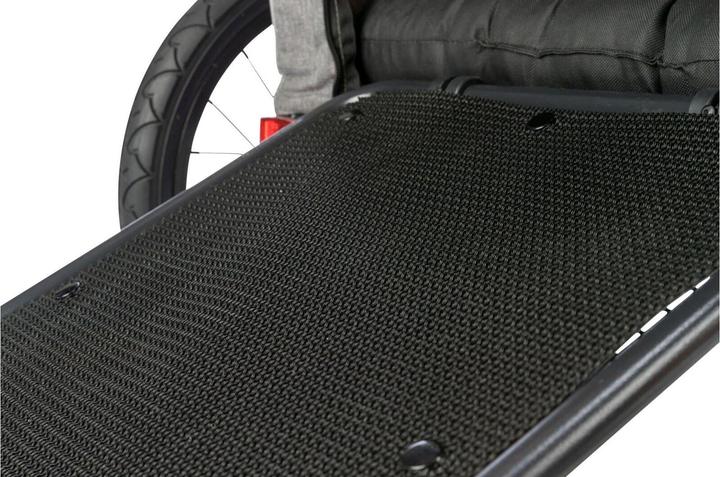 Image du produit Trixie Remorque pour vélo M, 71×95×85/138 cm, Gris/Salbei (Chien, Réflecteurs, Verrouillable)