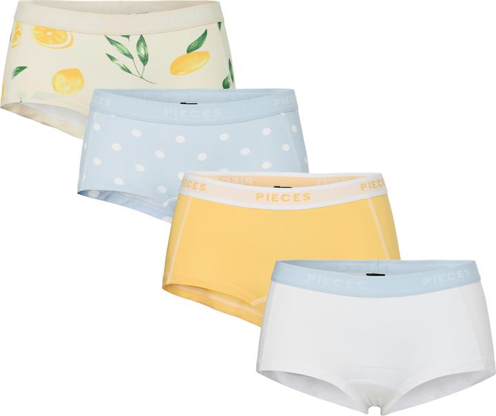 Actual product image Pieces PCLOGO 4er-Pack Boxershorts (XS, pack of 4)