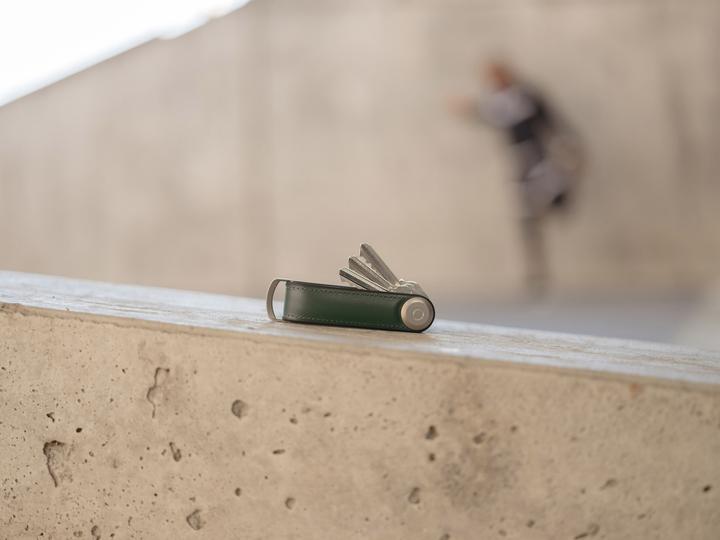 Produktbild Orbitkey Hybrid Leather Key Organiser - Pine Green