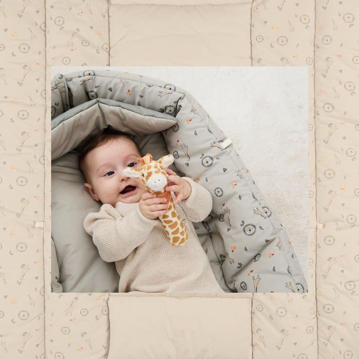 Actual product image Sterntaler Babynestchen & Bettschlangen 2in1 Kuschelnest & Krabbeldecke - Löwe L