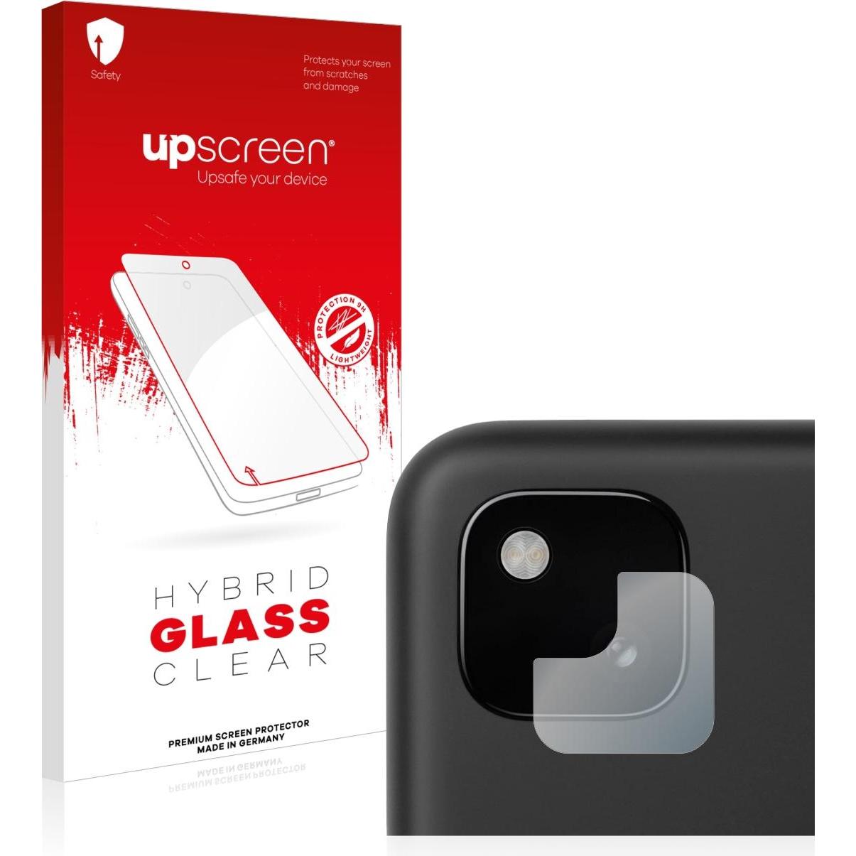 Thumbnail - upscreen Scratch Shield Panzerglasfolie (1 Stück, Google Pixel 4a), Smartphone Schutzfolie, Transparent