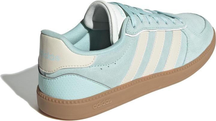 Actual product image adidas BREAKNET SLEEK SUEDE trainers,SEFLAQ/WONWHI/CWHIT (38)