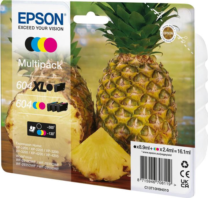 Productafbeelding Epson 604XL/604 Multipack (C, M, Y, BK)