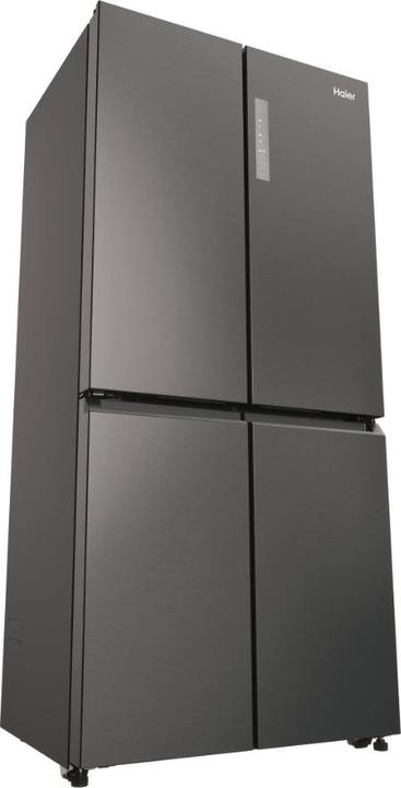 Actual product image Haier HCR3818ENMD Side-by-side fridge free-standing 467 l E Grey (467 l)