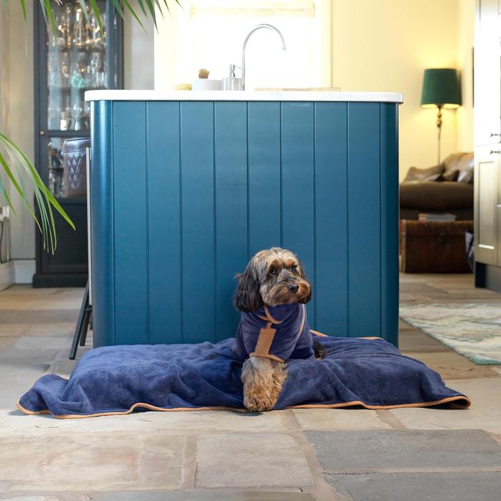 Immagine prodotto Lucky Paws Hundebademantel (XL, Accappatoio per cani)