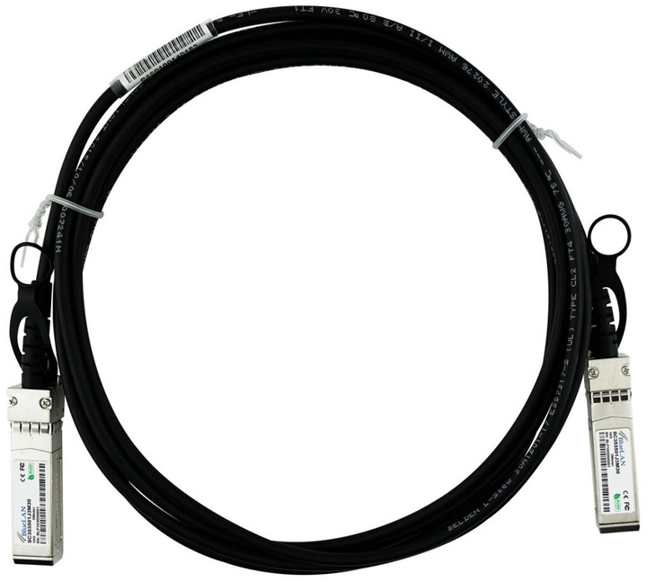 Actual product image BlueLAN Brocade XDL-TWX0501 Compatible DAC SFP+ SC353501J5M24