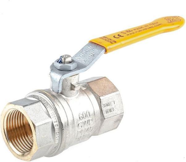 Actual product image RS PRO Brass High Pressure Ball Valve 1 in BSPP 2